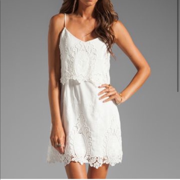 Dolce Vita Jeralyn White Lace Dress XS - Picture 2 of 10